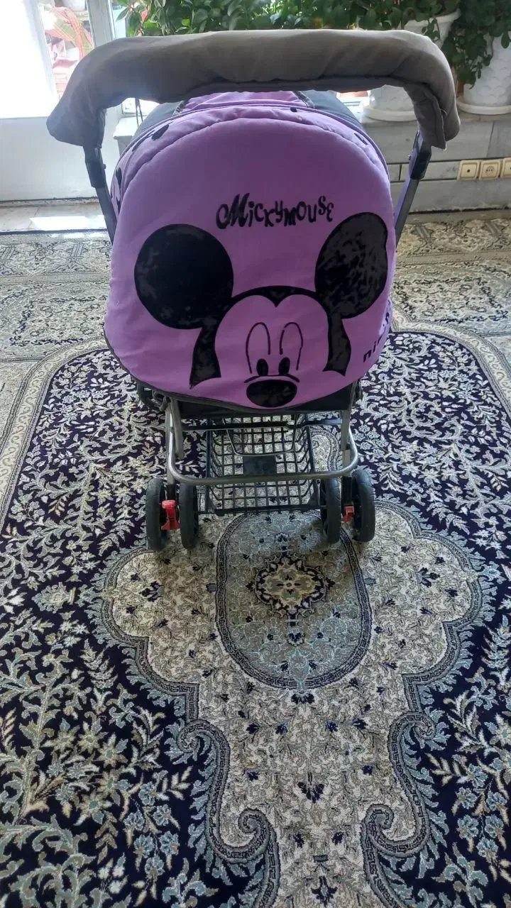 کالسکه بچه طرح میکی موس|کالسکه و لوازم جانبی|نجفآباد, کهریزسنگ|دیوار