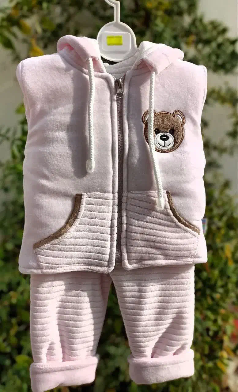 کاپشن و شلوار نوزادی مخمل|کفش و لباس بچه|کرمان, |دیوار