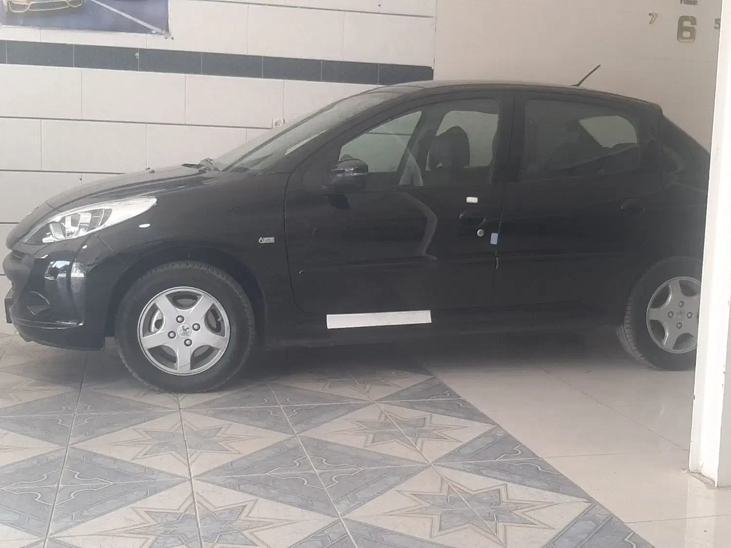 207 پانا اتومات سرامیکی|خودرو سواری و وانت|صحنه, |دیوار