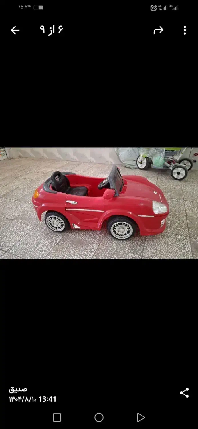 ماشین شارژی|اسباب‌بازی بچه|سبزوار, قلعه‌نو دهزار|دیوار