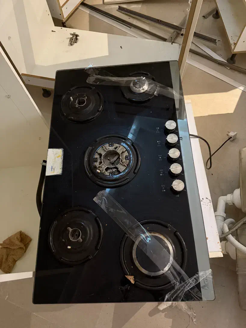 گاز ۵ شعله درحد نو / هود درحد نو / سینک ظرفشویی|اجاق گاز و لوازم برقی پخت‌وپز|تهران, درکه|دیوار