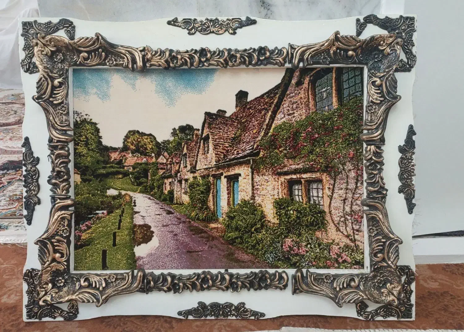 دوعدد تابلوسالم|تابلو فرش|نظرآباد, نظرآباد|دیوار