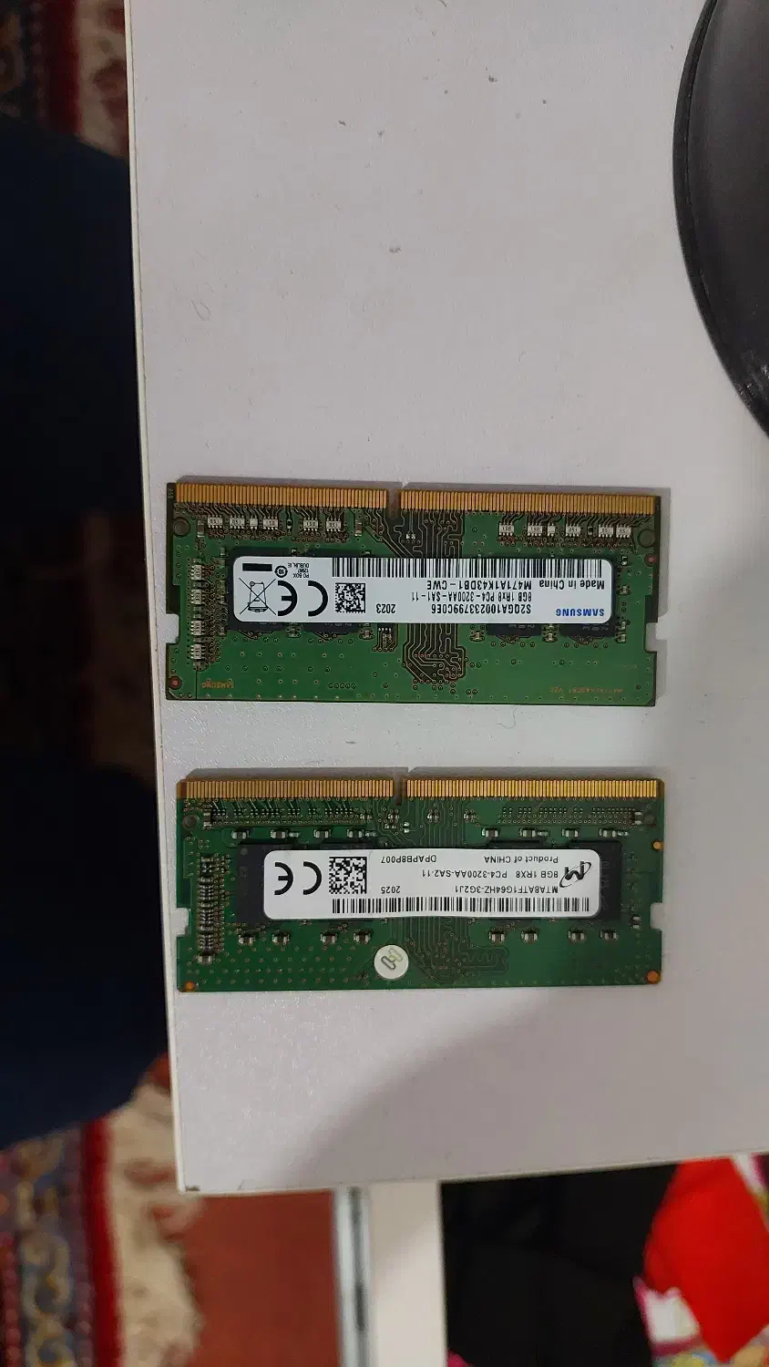رم لپ‌تاپ ۱۶ گیگ DDR4|قطعات و لوازم جانبی رایانه|قزوین, |دیوار
