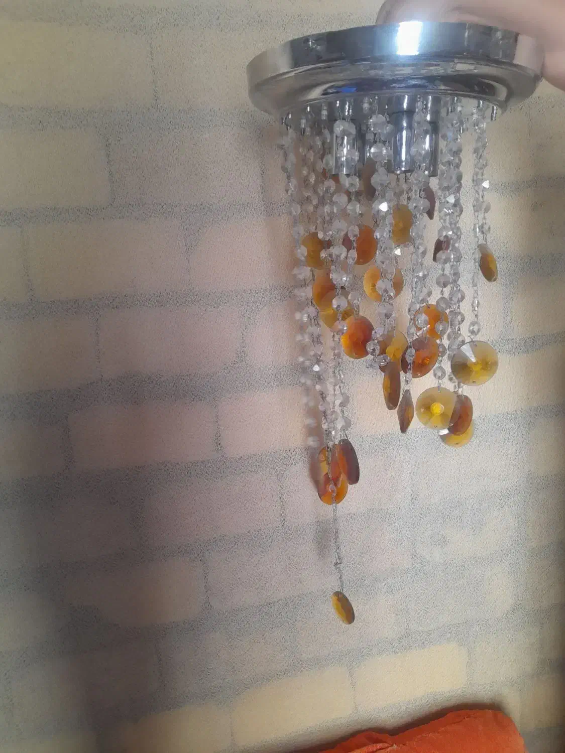 چراغ نور مخفی پرده و لوستر|لوستر و چراغ آویز|قم, سید معصوم|دیوار