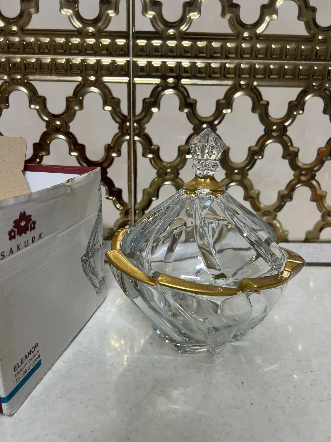 شکلات خوری دور طلائی|ظروف سرو و پذیرایی|گنبد کاووس, |دیوار