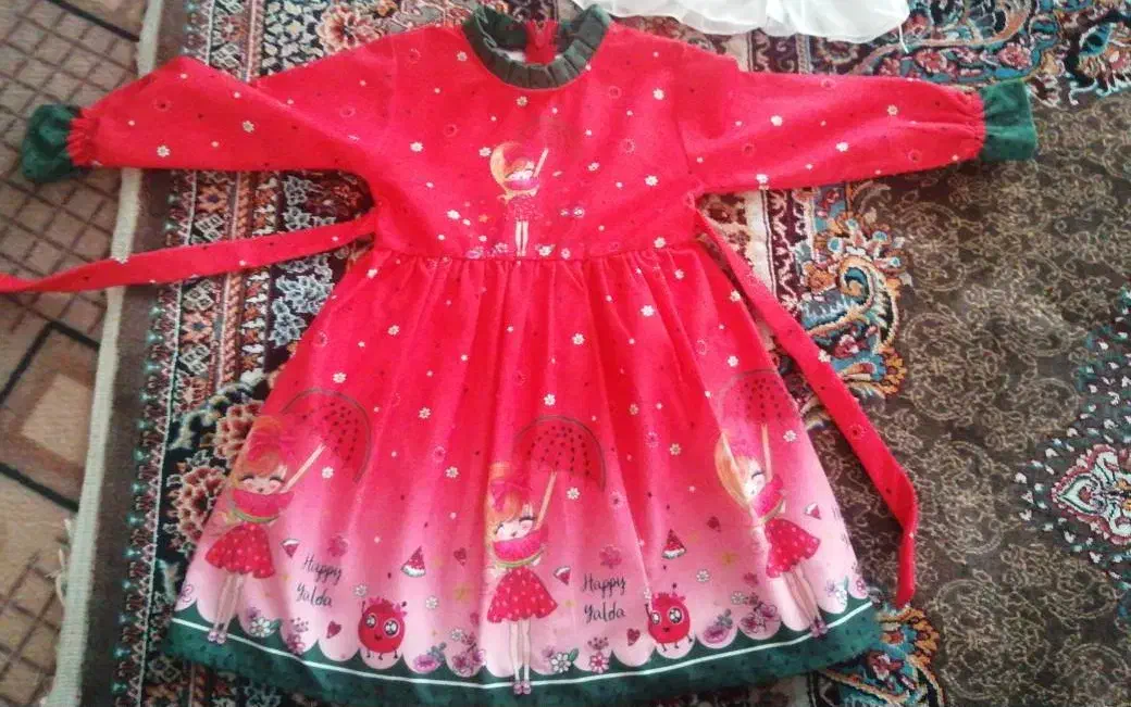 لباس یلدایی دخترانه|حراج|قدس, شهرقدس|دیوار