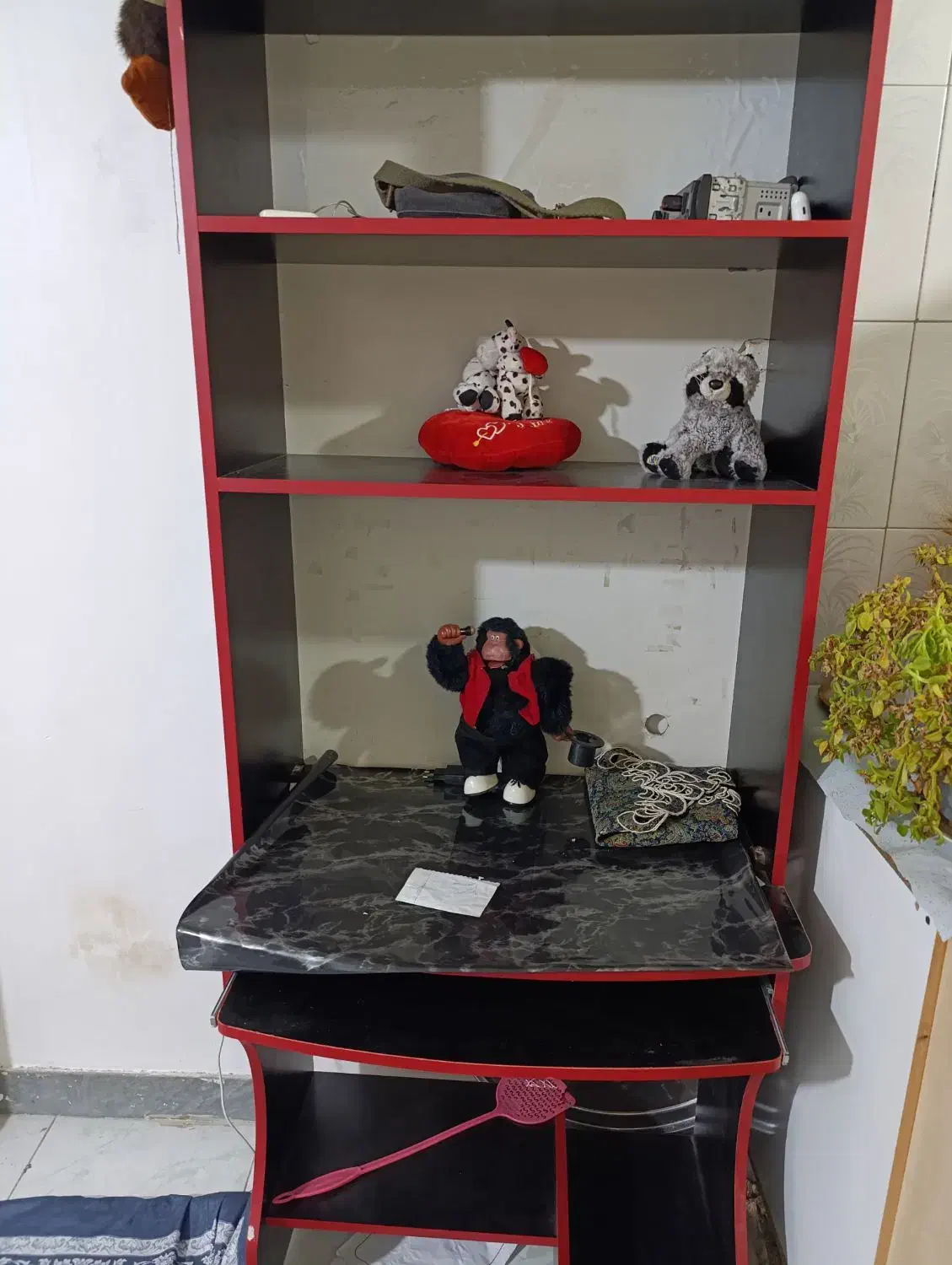 چوب ام دی عف|کتابخانه، شلف، قفسه‌های دیواری|ماهدشت, |دیوار