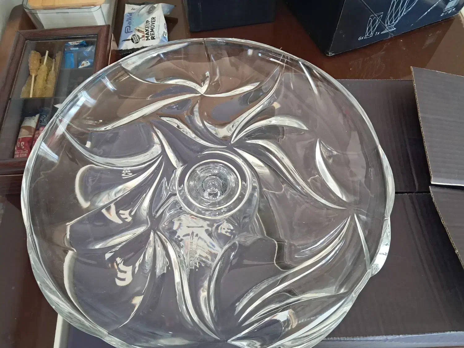 دیس میوه خوری کریستال|ظروف سرو و پذیرایی|دزفول, |دیوار