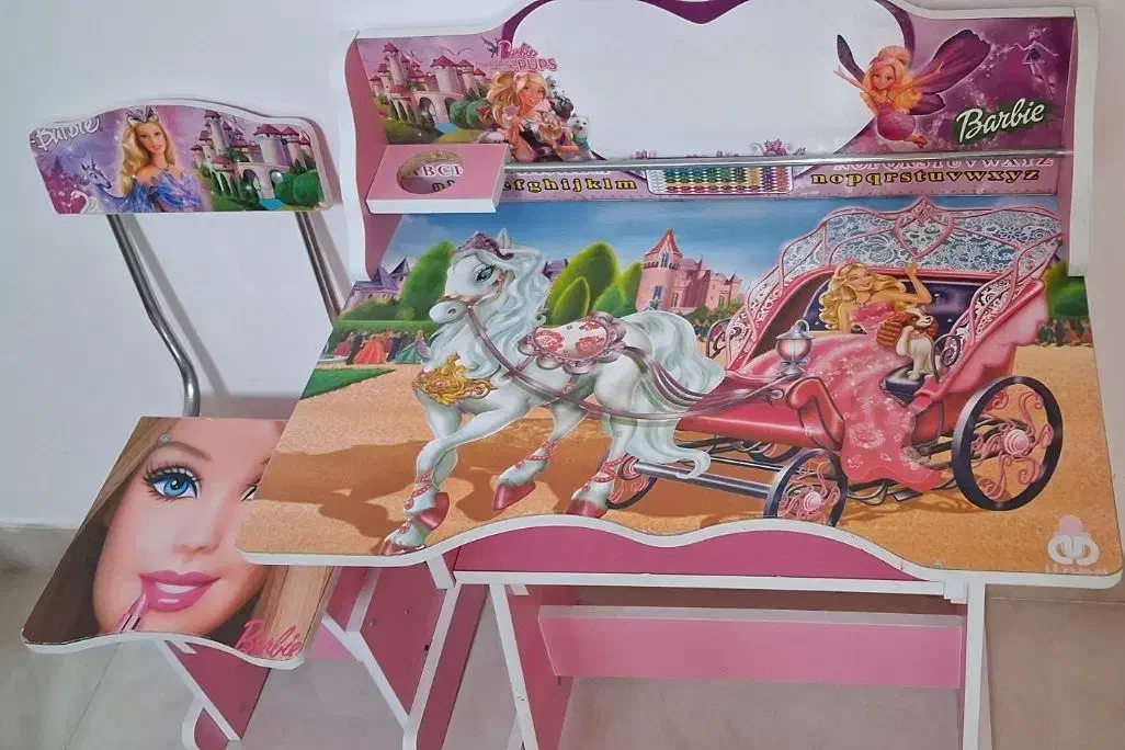 میز تحریر دخترانه|میز تحریر و کامپیوتر|ایلام, |دیوار