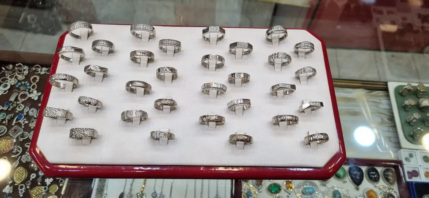 حلقه ست نقره|جواهرات|اراک, |دیوار