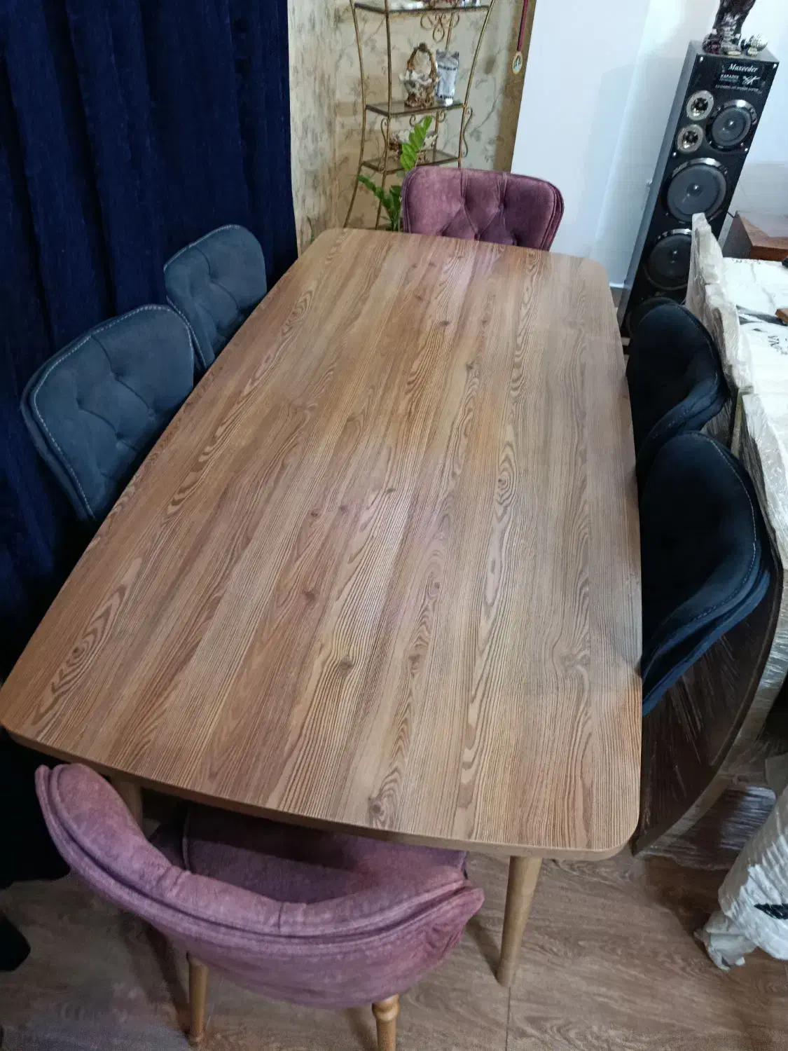 میزغذاخوری۸نفره|میز و صندلی غذاخوری|گنبد کاووس, |دیوار