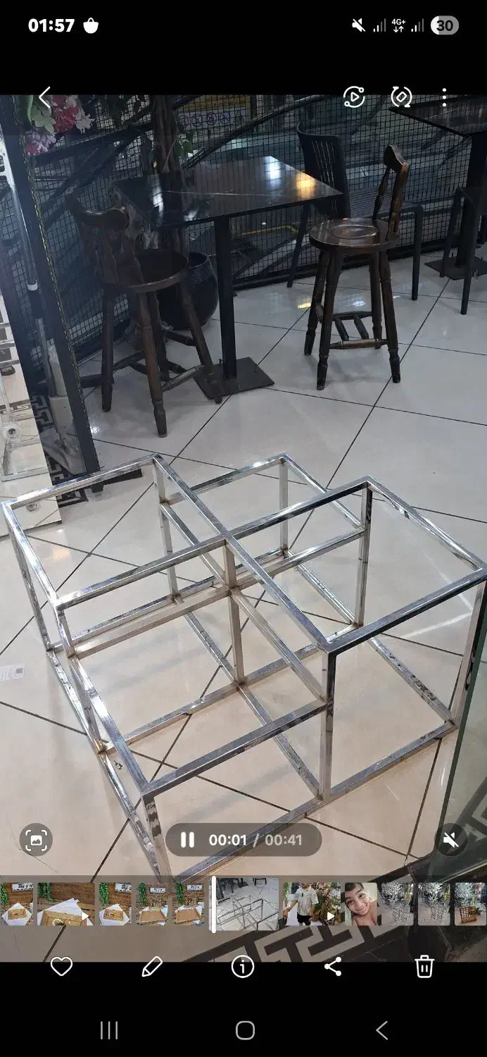 میز جلو مبلی یا کنار سالنی|مبلمان خانگی و میز عسلی|بندرعباس, |دیوار