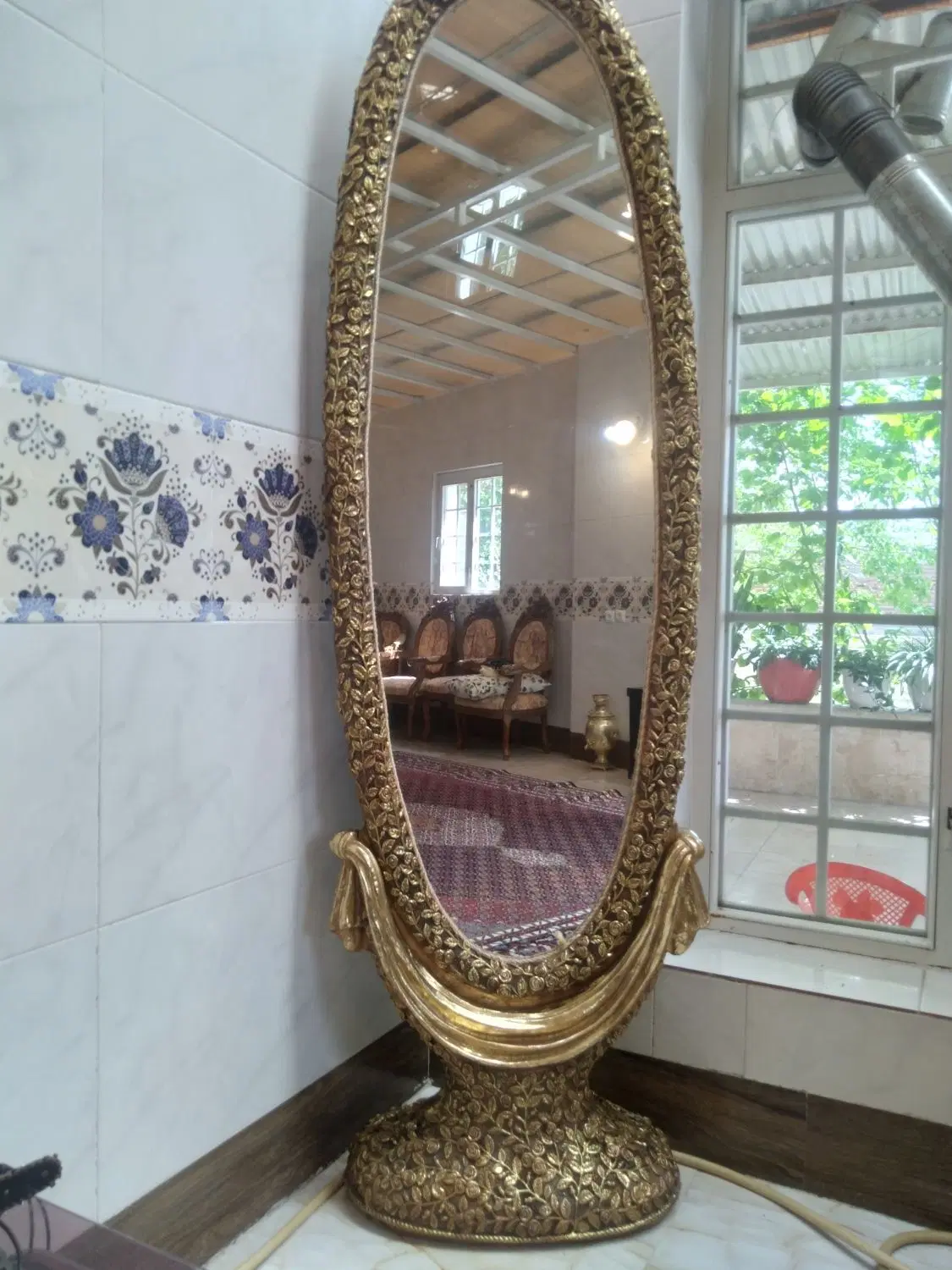 آیینه|آینه|مراغه, |دیوار