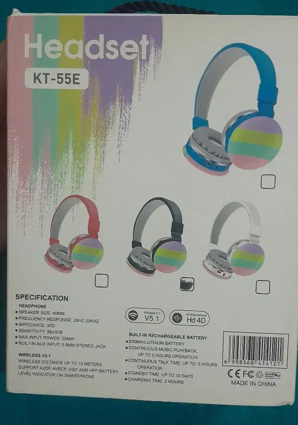 هدفون-kt-55|پخشکننده همراه|تربت جام, والفجر|دیوار