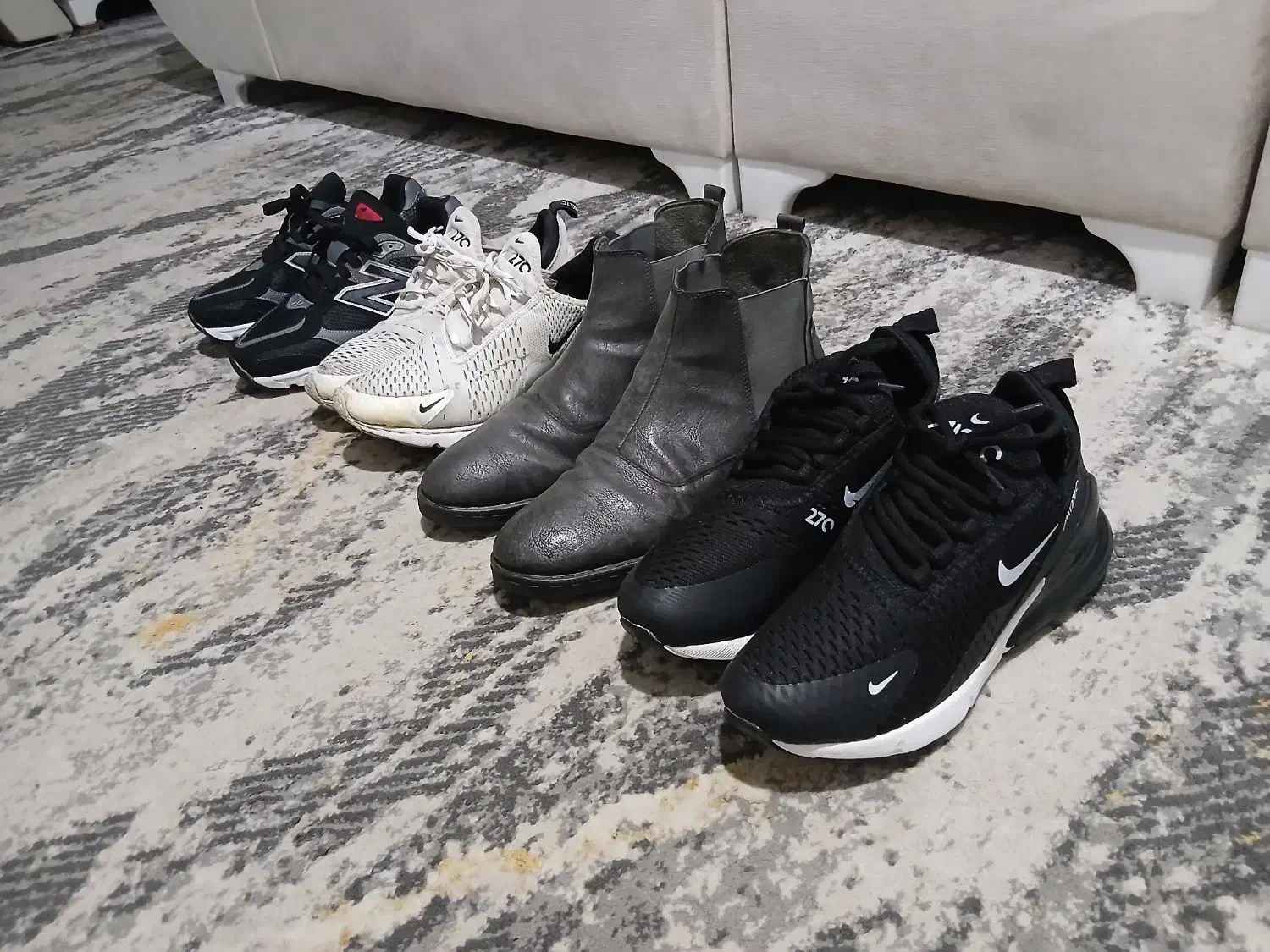 چهار جفت کفش اورجینال همه سایز 42|کیف، کفش، کمربند|مریوان, |دیوار