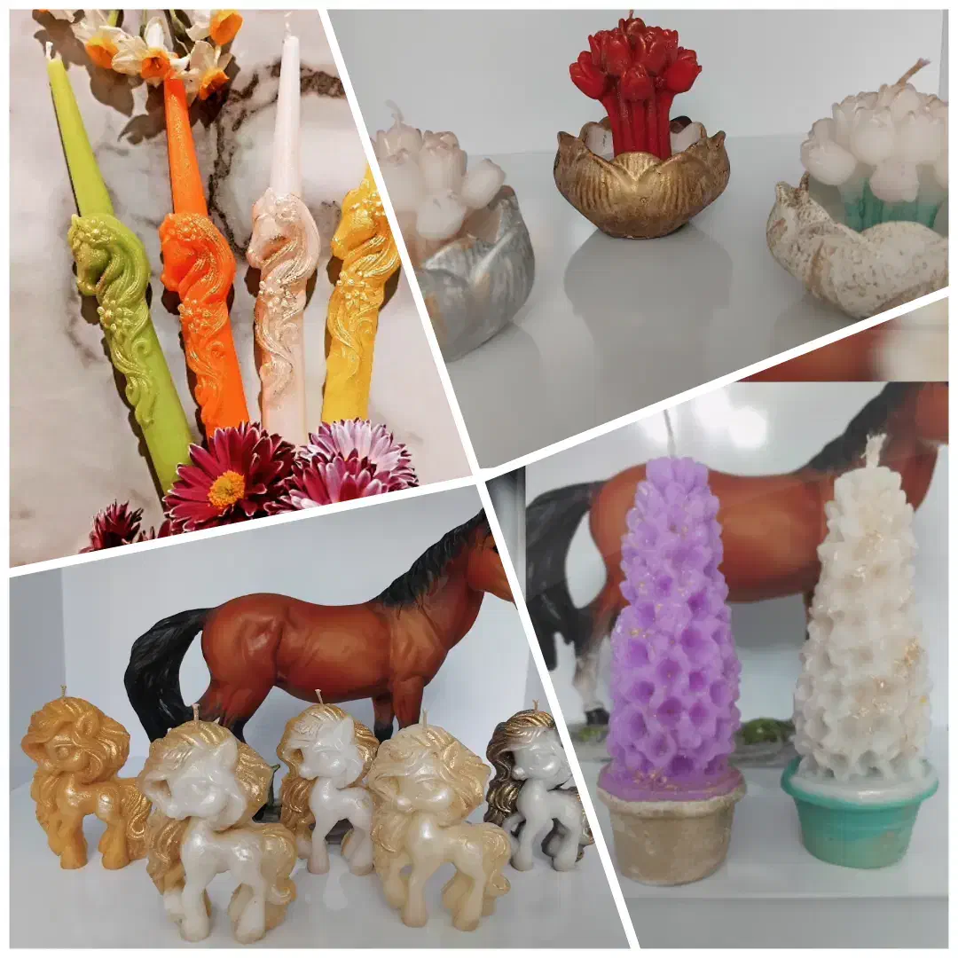 انواع شمع سال نو|صنایع دستی و سایر لوازم تزئینی|تهران, امیریه|دیوار