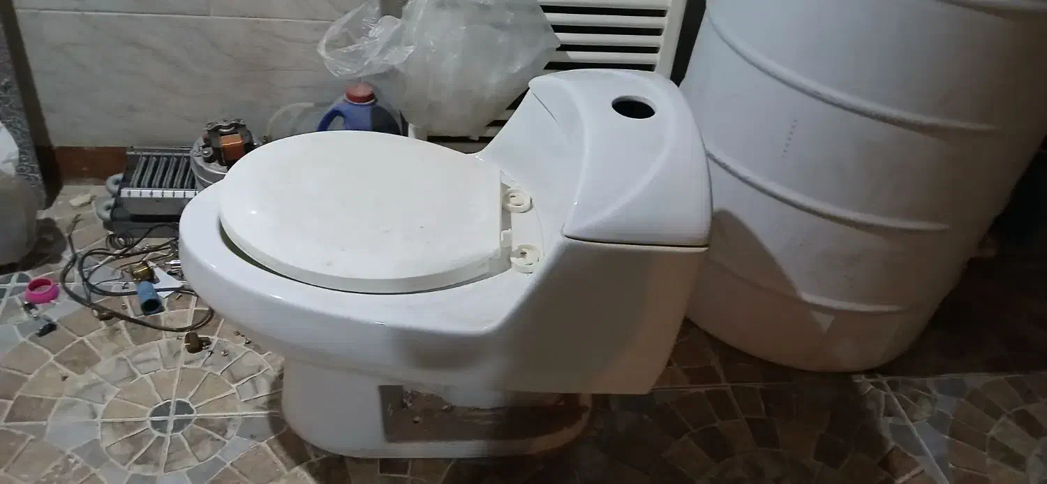 توالت فرنگی|لوازم سرویس بهداشتی|حمیدیا, |دیوار