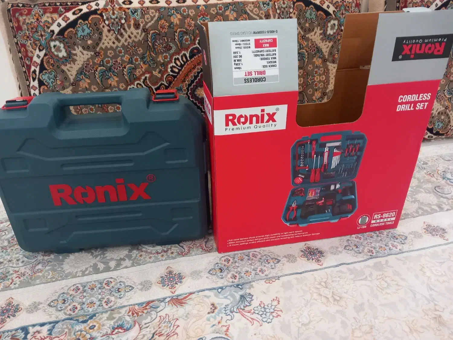 فروش  استثنایی دریل شارژی رونیکس|ابزارآلات|تهران, جلیلی|دیوار