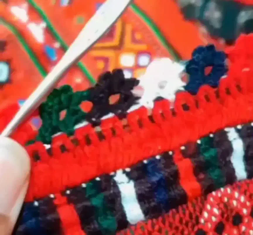 دوخت کریشی وسرزیح|لباس|سراوان, |دیوار