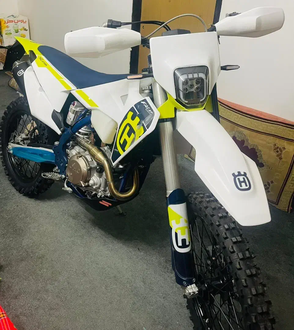 فروش موتور فلات طرح هاسکی خشک|موتورسیکلت|رامسر, |دیوار