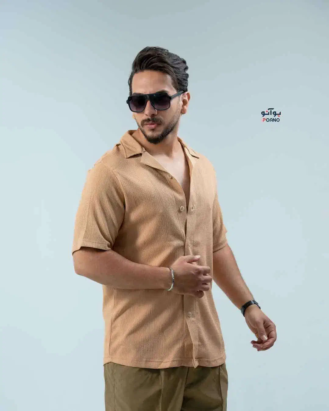 پیراهن اسپرت ترک گرم بالا یقه انگلیسی|لباس|اصفهان, شاهزید|دیوار