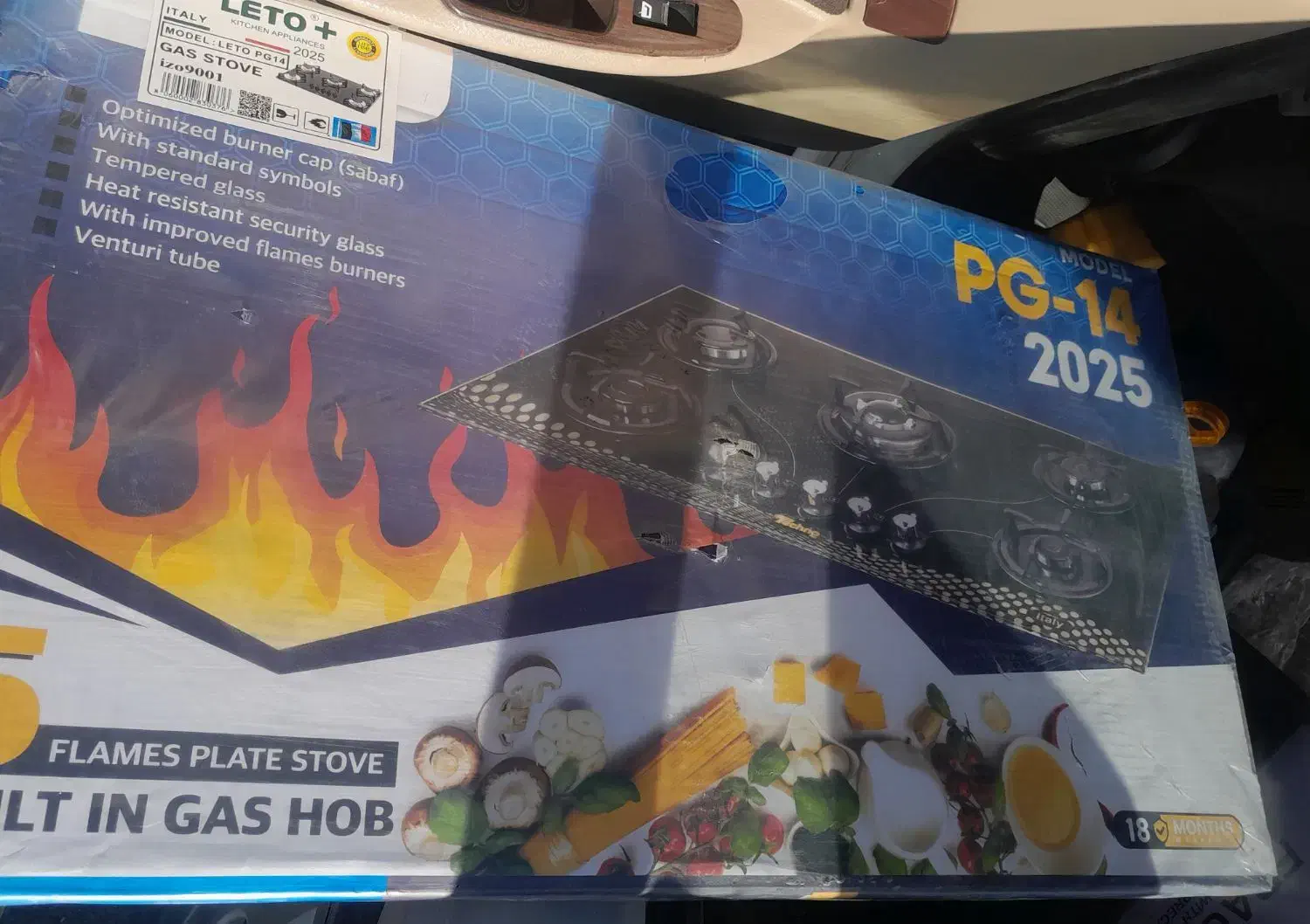 مایکروفر/جاروبرقی /گاز صحفه ای پنج شعله نو پلمپ|اجاق گاز و لوازم برقی پختوپز|ایرانشهر, |دیوار