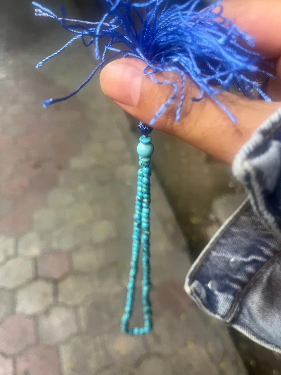 تسبیح فیروزه|جواهرات|کاشان, زیدی|دیوار