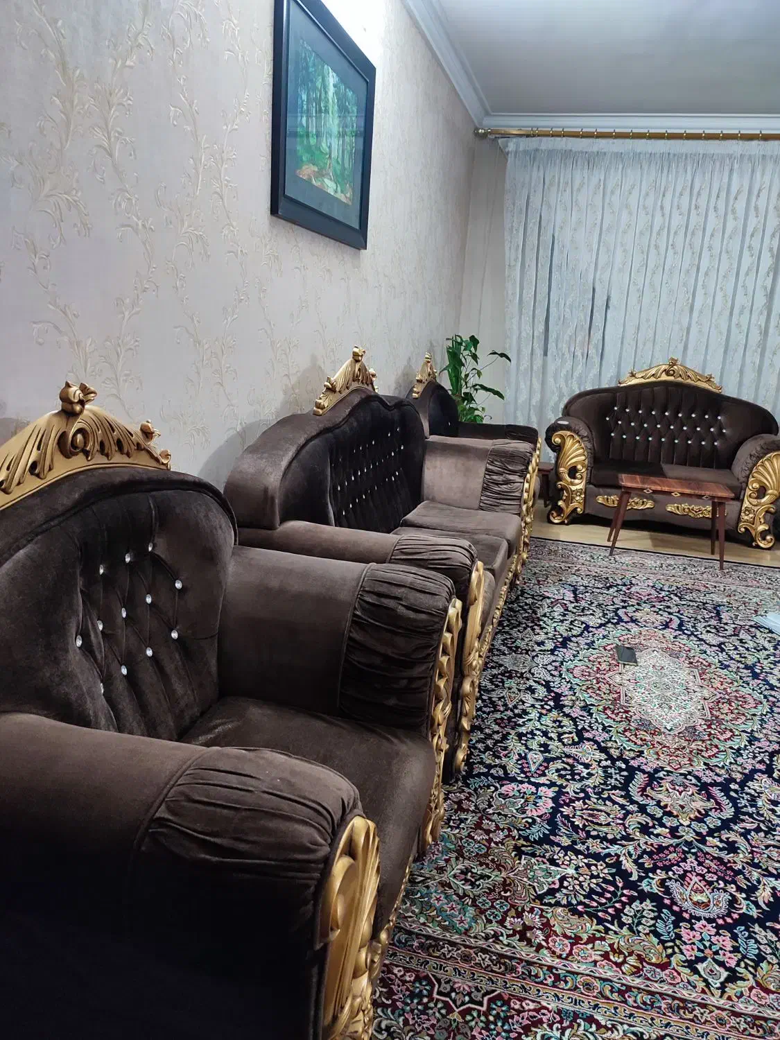 مبل راحتی ۷نفره|مبلمان خانگی و میز عسلی|مشهد, مشکینی (شهرک غرب)|دیوار