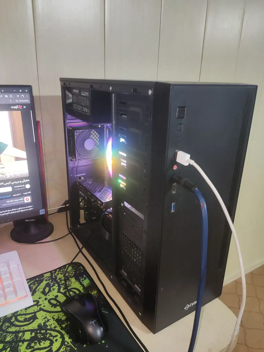 کیس نسل ۱۲، rx580|رایانه رومیزی|ارومیه, |دیوار