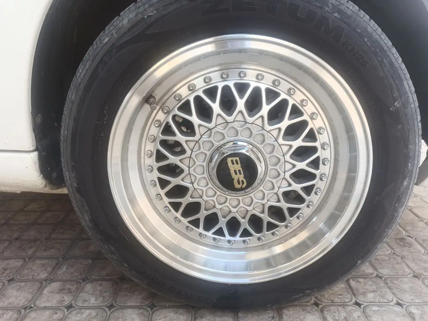 رینگ BBS 16 با لاستیک|قطعات یدکی و لوازم جانبی|لامرد, |دیوار