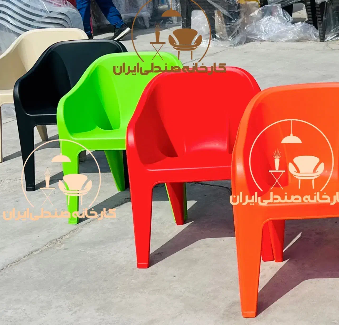 صندلی پلاستیکی  باغی کافه طرح سامان|میز و صندلی غذاخوری|تهران, میدان ولیعصر|دیوار