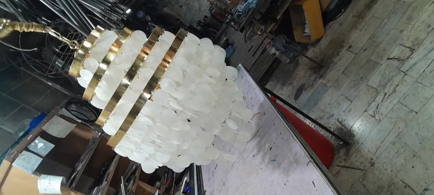 لوستر صدف|لوستر و چراغ آویز|تهران, کیانشهر|دیوار