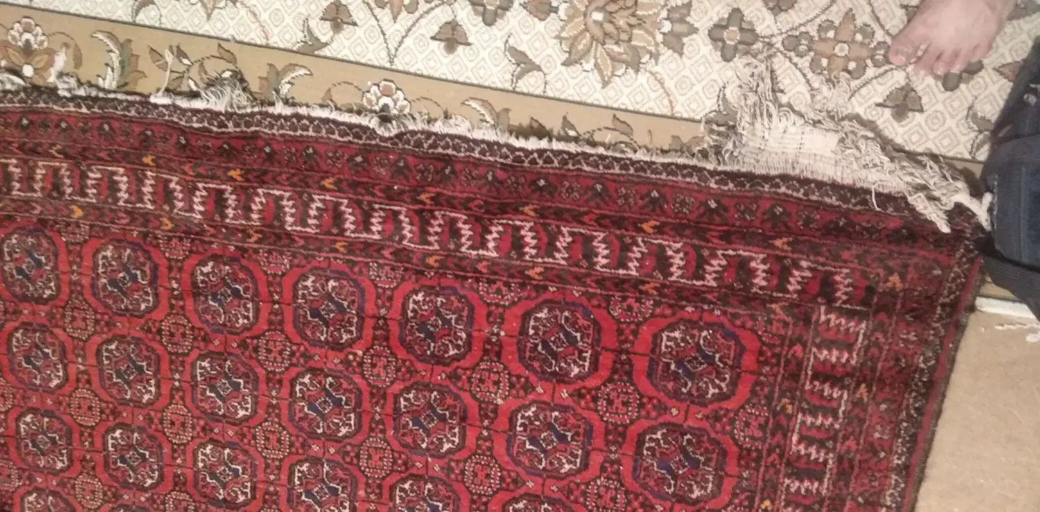 فرش خرسک دستباف قدمت120سال|فرش|اصفهان, خلجا|دیوار