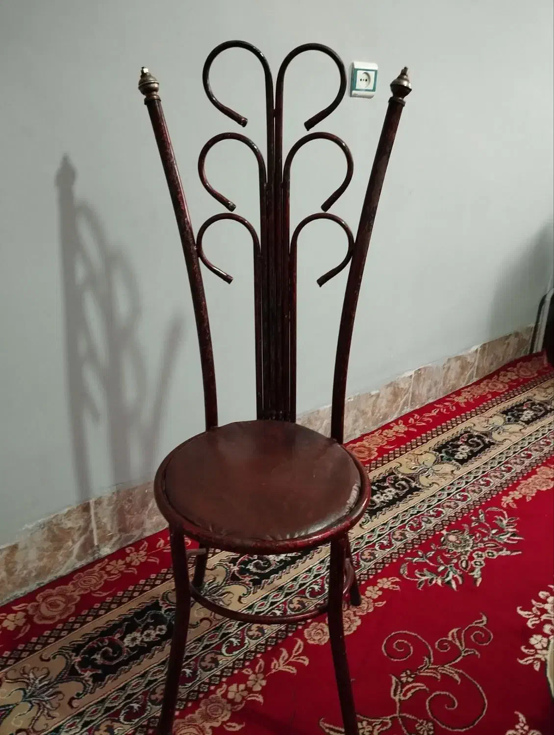 باسلام دوعددصندلی فلزی|صندلی و نیمکت|نیشابور, شریعتی|دیوار