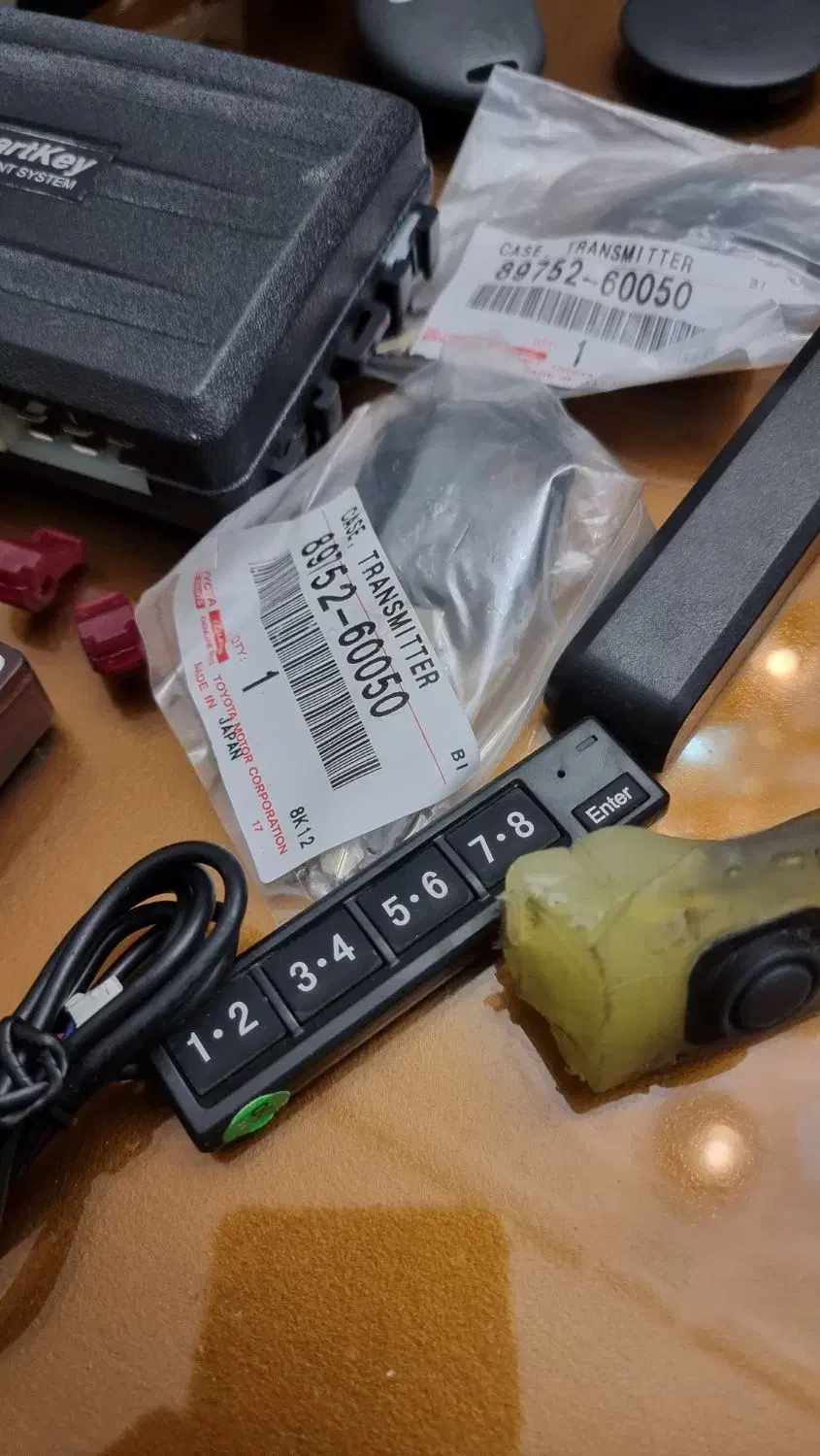 پک کامل کی‌لس استارتر تویوتا Fj پرادو لندکروز|قطعات یدکی و لوازم جانبی|تهران, قیطریه|دیوار