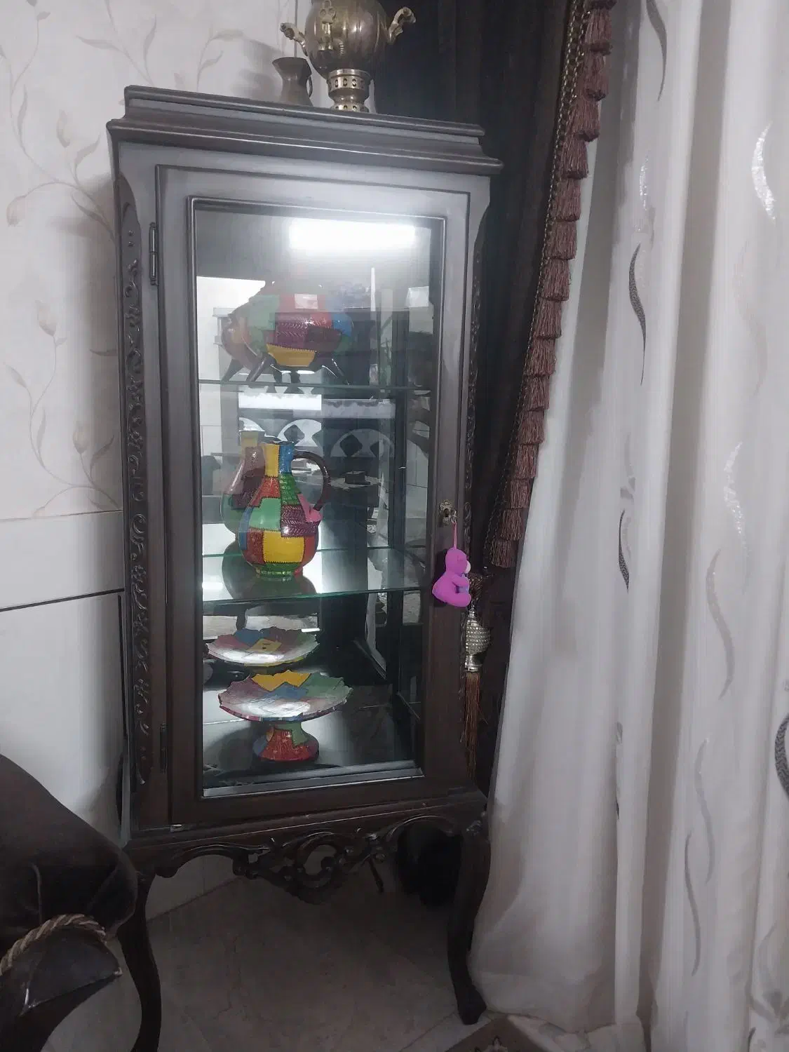 ویترین کوچک|بوفه، ویترین، کنسول|فلاورجان, |دیوار