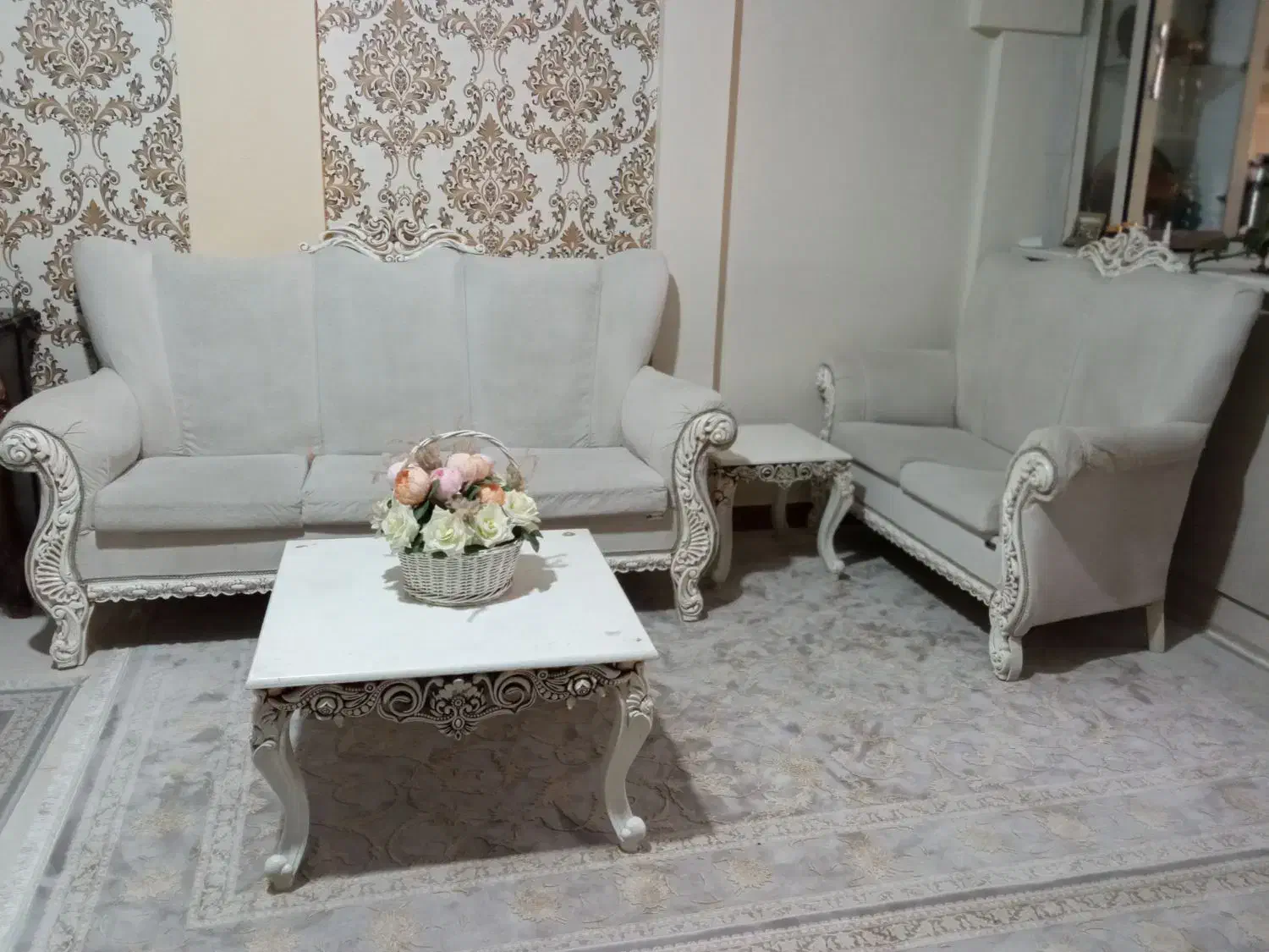 مبلمان هفت نفره سلطنتی مبل هفت نفره راحتی|مبلمان خانگی و میز عسلی|فردیس, شهرک ارم|دیوار