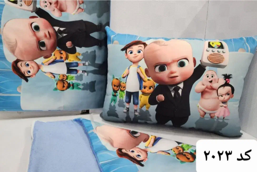 روبالشتی طرح کودک|رختخواب، بالش، پتو|سبزوار, غرب نیروگاه|دیوار