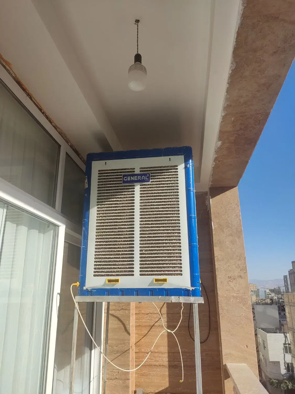 کولر ۸۰۰۰ سلولزی همراه با پایه|کولر آبی|کرمانشاه, |دیوار