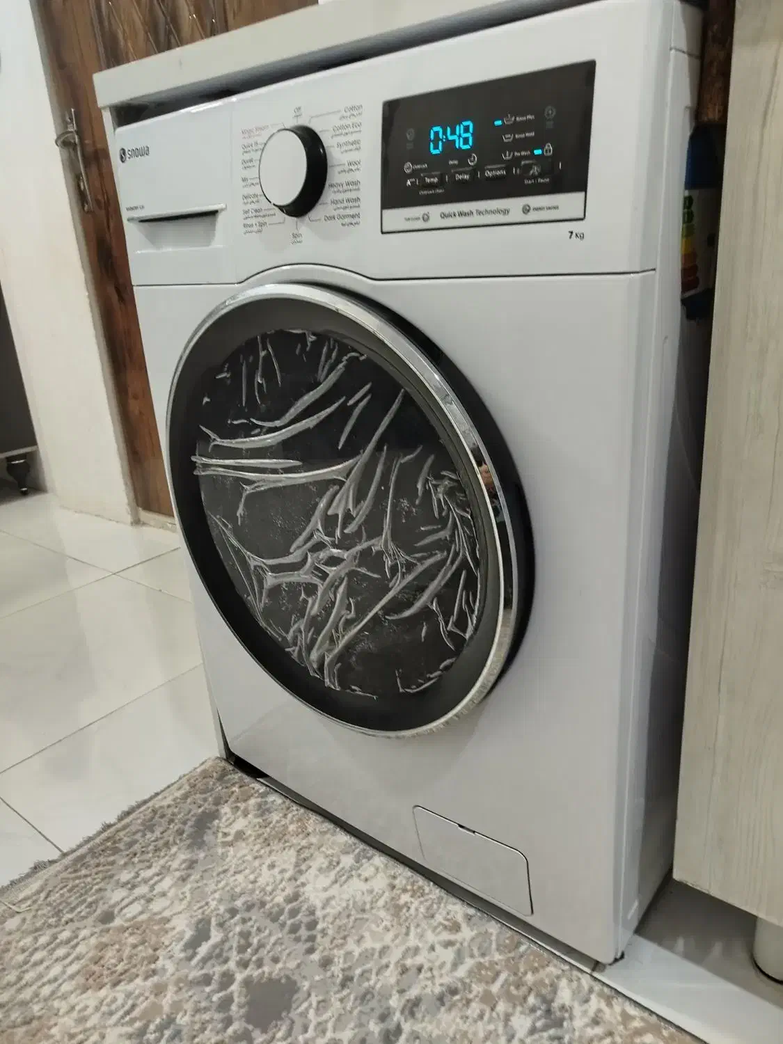 لباسشویی 7کیلوی اسنوا|ماشین لباسشویی و خشک‌کن لباس|پاکدشت, حصار امیر|دیوار