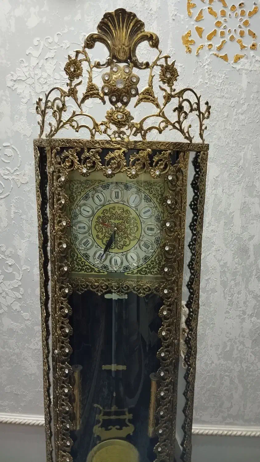 ساعت ایستاده برنجی|ساعت دیواری و تزئینی|قرچک, پویینک|دیوار