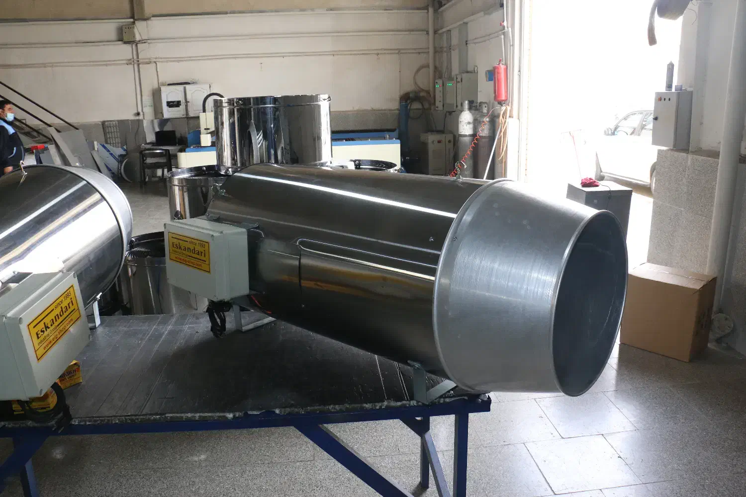 جت فن هیتر بخاری گازی-دوگانه سوز 110 هزار مرغداری|بخاری، هیتر، شومینه|تهران, جردن|دیوار