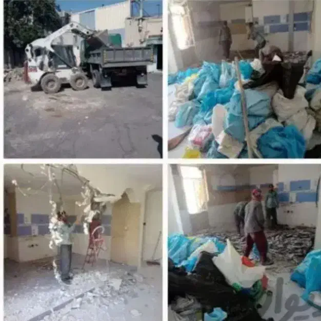 تخریب ساختمان (کلی و جزئ) دیوار آرک کف شومینه سقف|خدمات پیشه و مهارت|تهران, سعادت‌آباد|دیوار