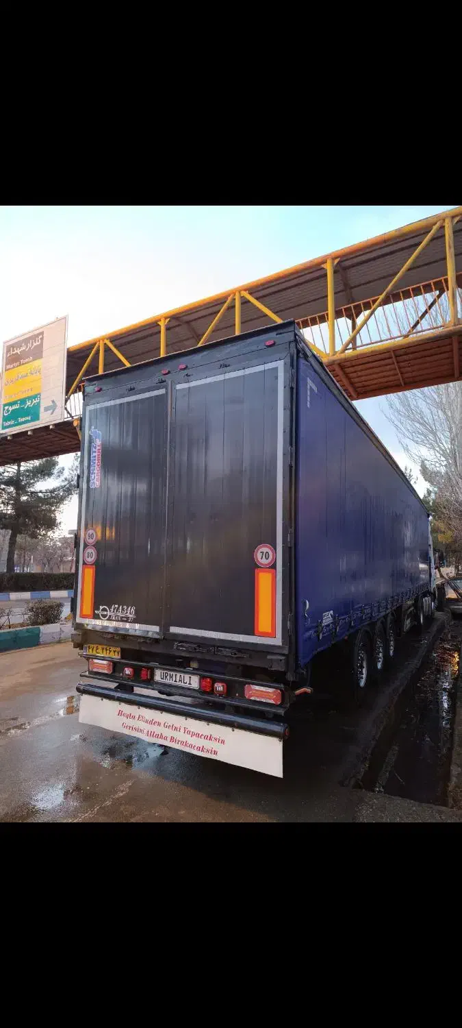 ترانزیت چادری تمام کشویی (ماموت)|خودرو سنگین|سلماس, |دیوار