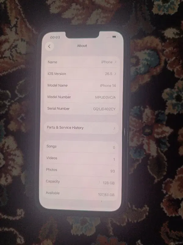 IPhone 14 normal|موبایل|مشهد, یوسفیه (شهرک غرب)|دیوار