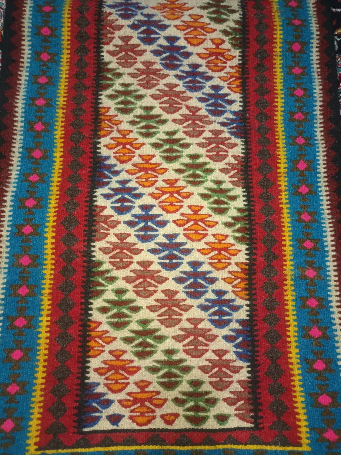 گلیم دستباف|گلیم، جاجیم، گبه|دشتابی, |دیوار