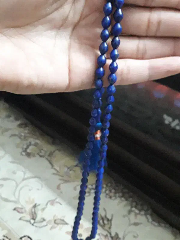 تسبیح لاجورد|جواهرات|باقرشهر, |دیوار