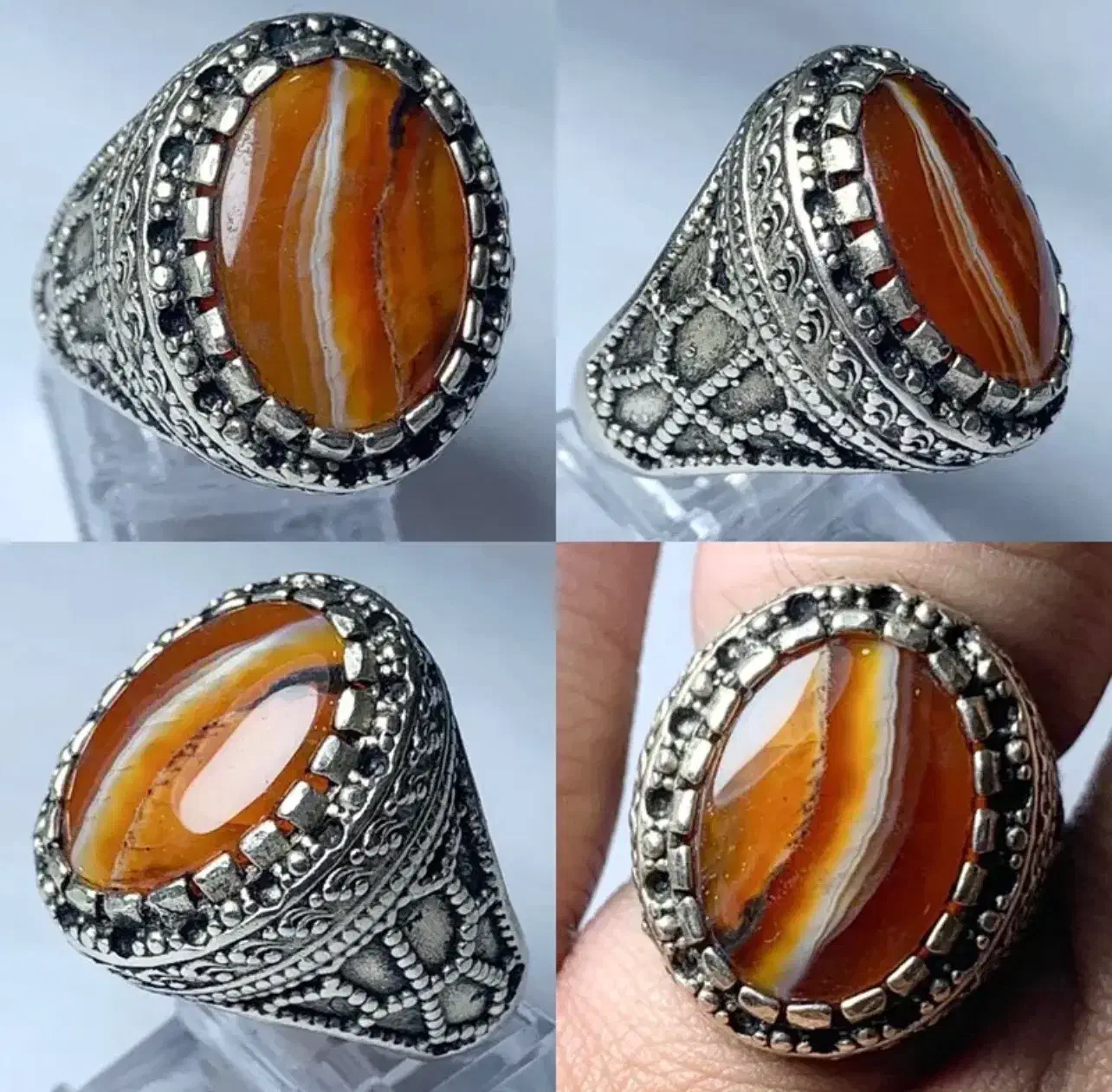 انگشتر عقیق سلیمانی|بدلیجات|یزد, |دیوار