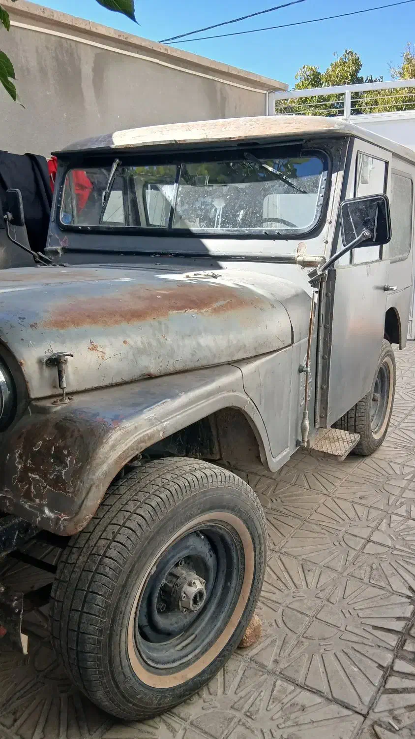 جیپ شهباز مدل ۵۸ پنج دنده بدون رنگ|خودرو سواری و وانت|هرسین, |دیوار