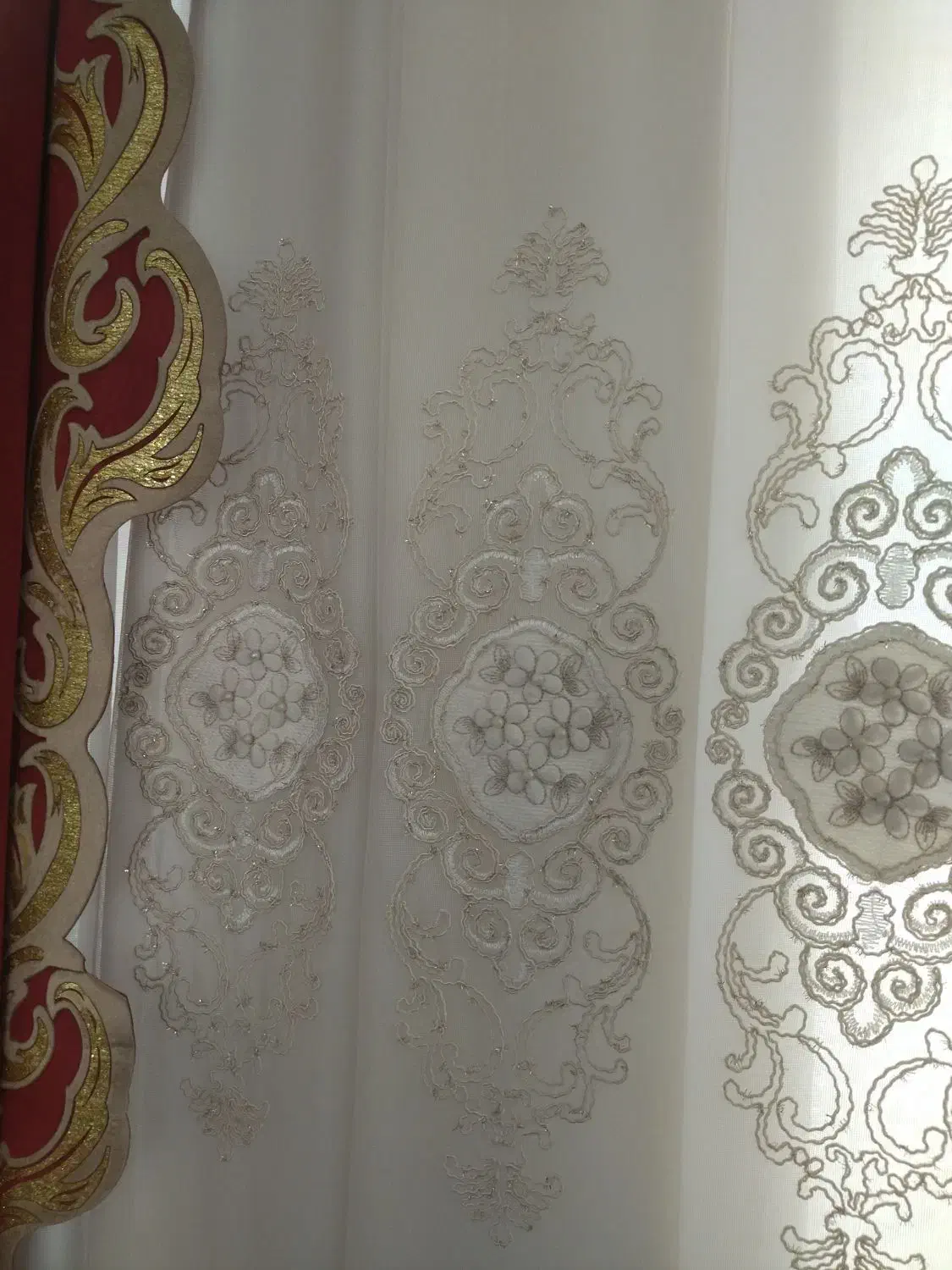 پرده پذیرایی|پرده، رانر، رومیزی|قم, نیروگاه|دیوار